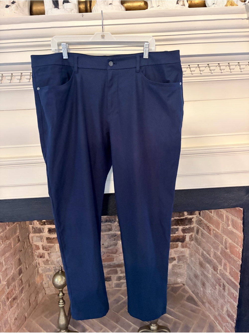 Lululemon Five Pocket Navy Pants Sz 40 x 30